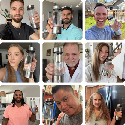 La bouteille d'eau hydrogénée nouvelle génération « VitaFlow 2.0 » — Validée par des professionnels de santé