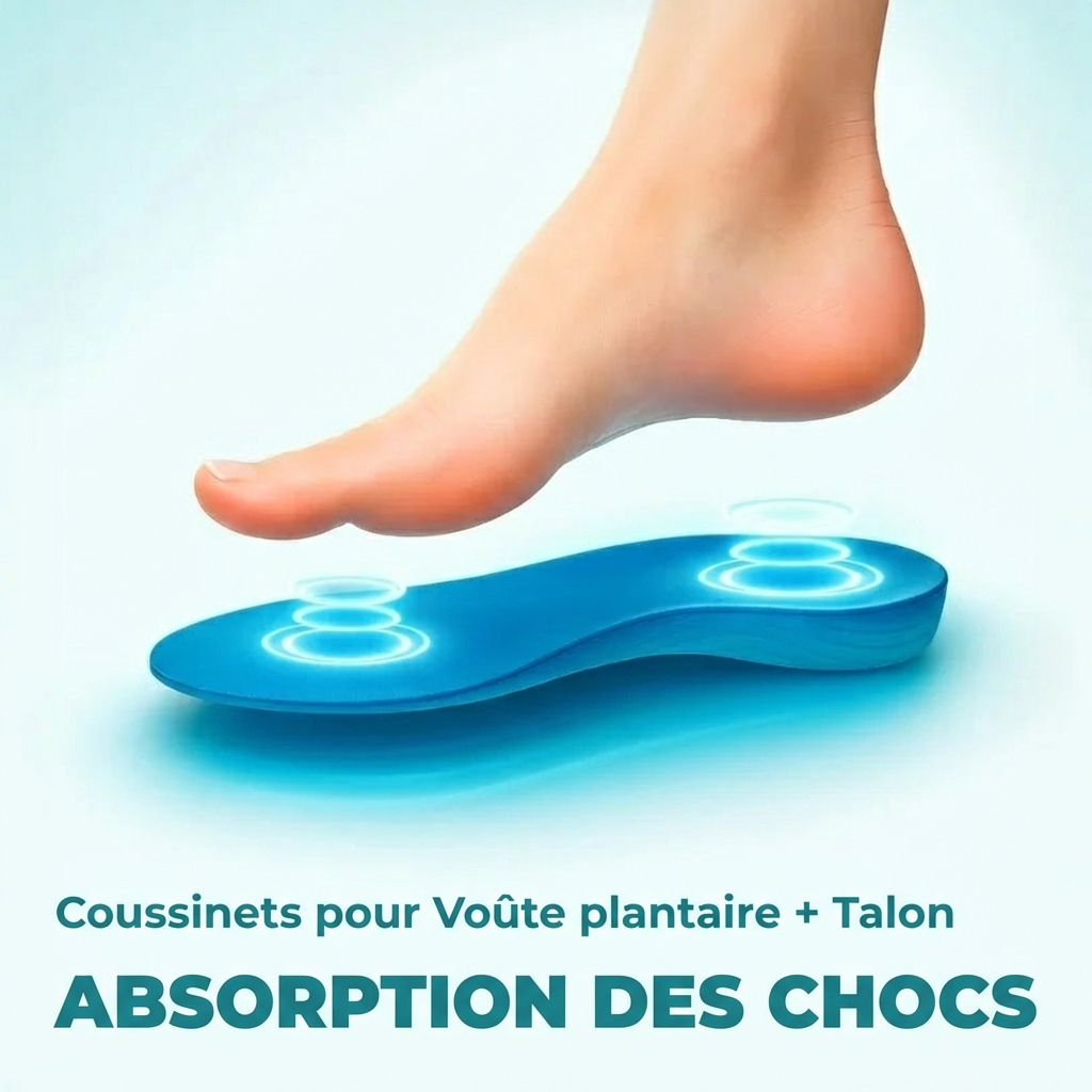 Orthosoul 2.0 — Soulagez vos douleurs aux pieds et retrouvez un confort immédiat