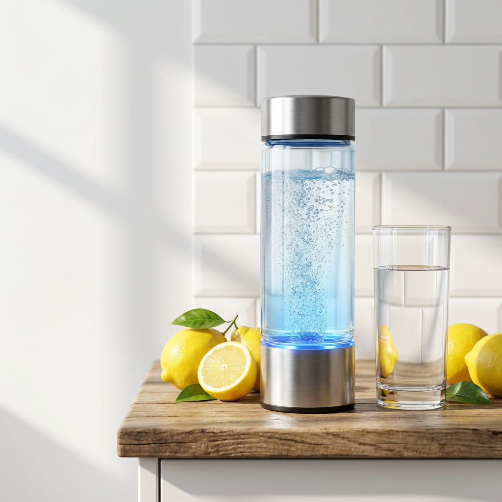 La bouteille d'eau hydrogénée nouvelle génération « VitaFlow 2.0 » — Validée par des professionnels de santé