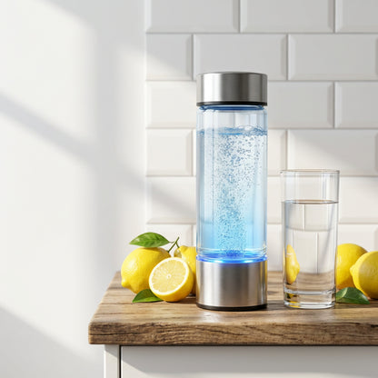 La bouteille d'eau hydrogénée nouvelle génération « VitaFlow 2.0 » — Validée par des professionnels de santé