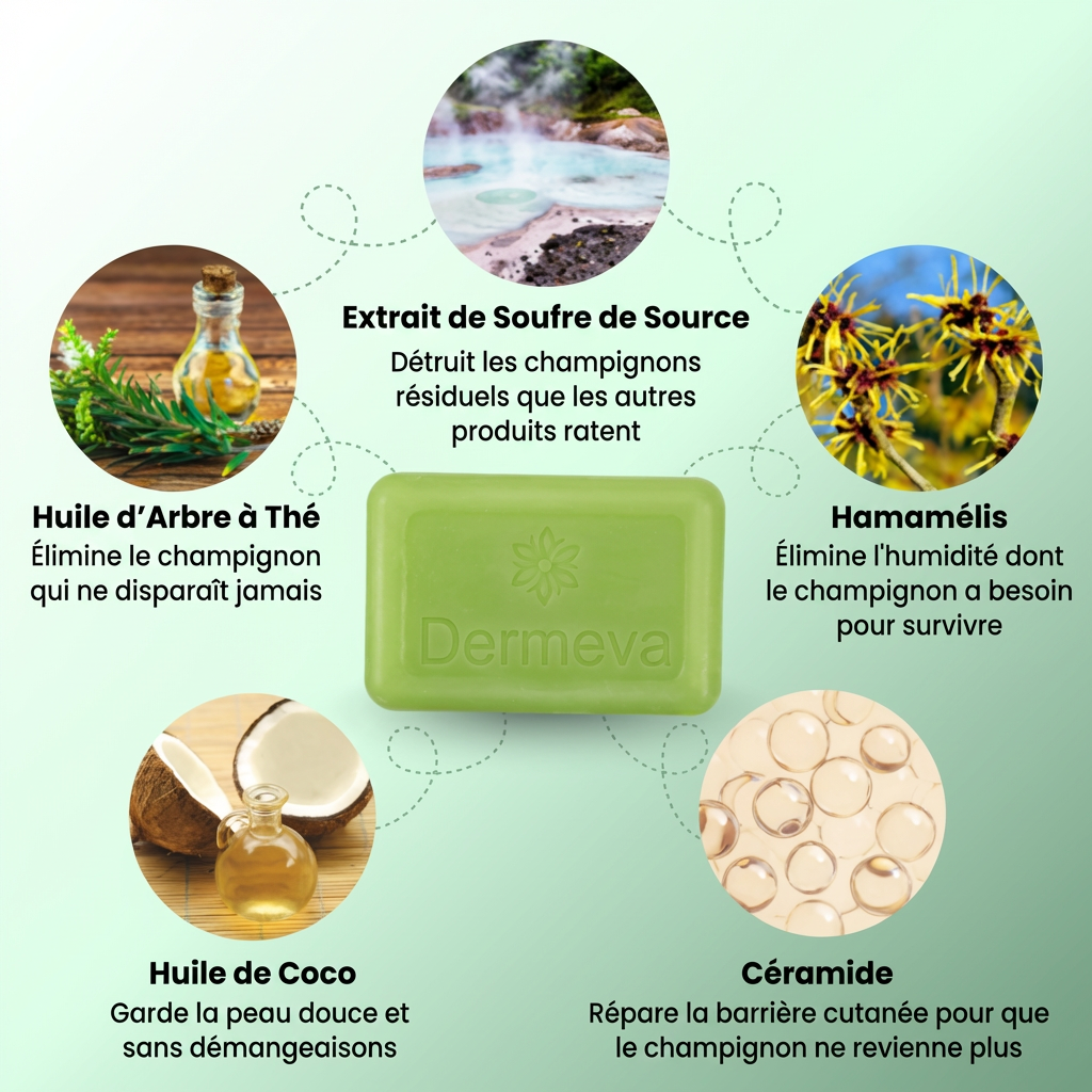 Savon Antifongique Dermeva®
