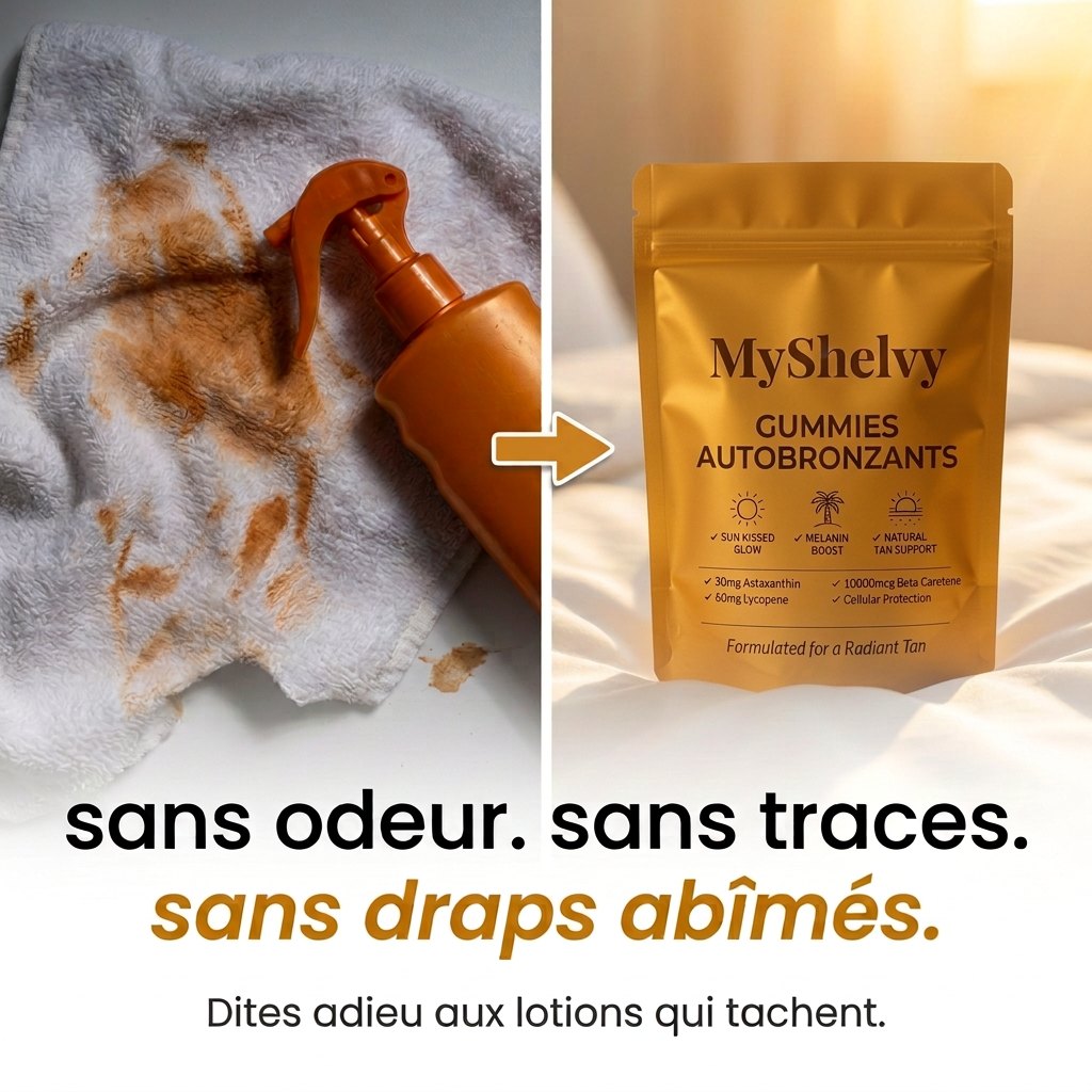 MyShelvy - Gummies Autobronzants