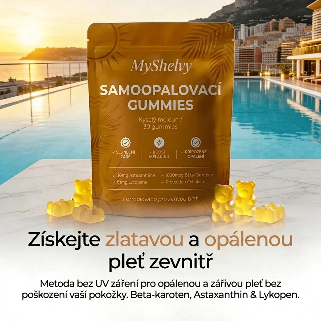 Samoopalovací Gummies MyShelvy