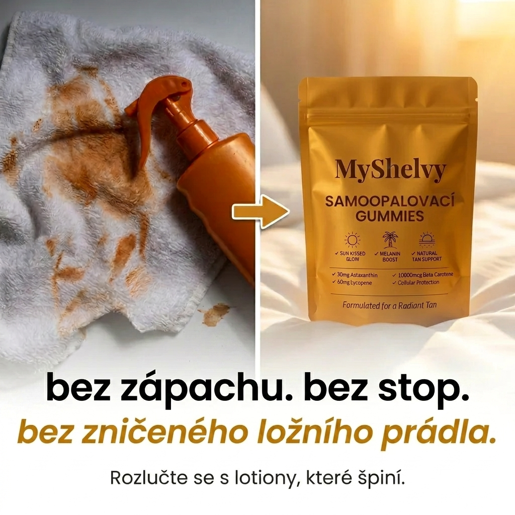 Samoopalovací Gummies MyShelvy