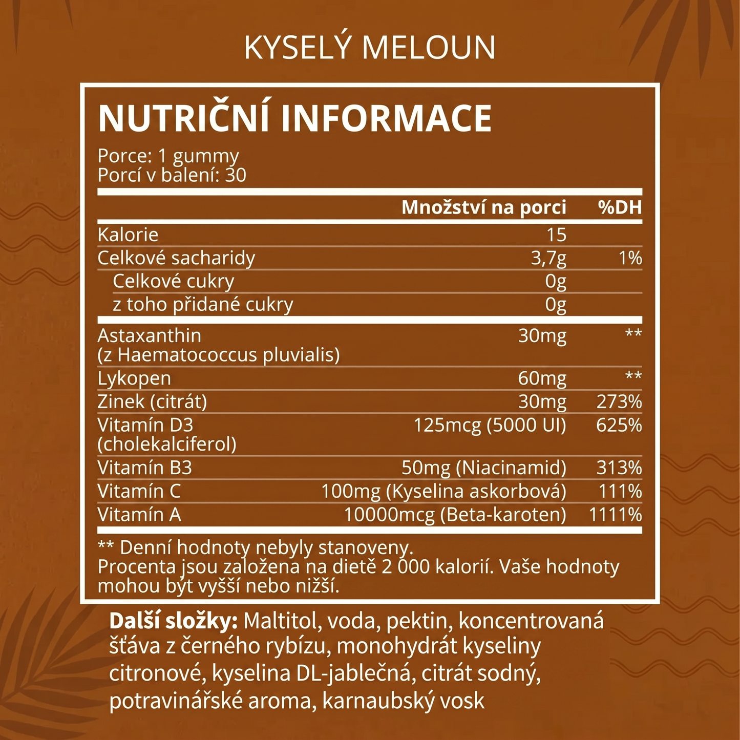 Samoopalovací Gummies MyShelvy