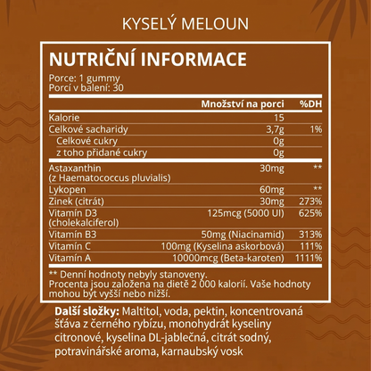 Samoopalovací Gummies MyShelvy